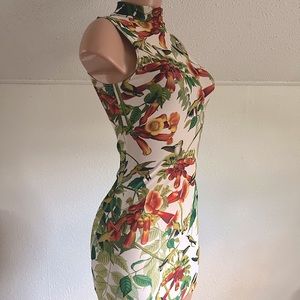 Blackmilk mini dress Birds and Spring print